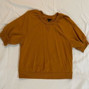 Womens musdard sweatshirt/ pullover